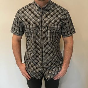 Express short sleeved dress shirt
